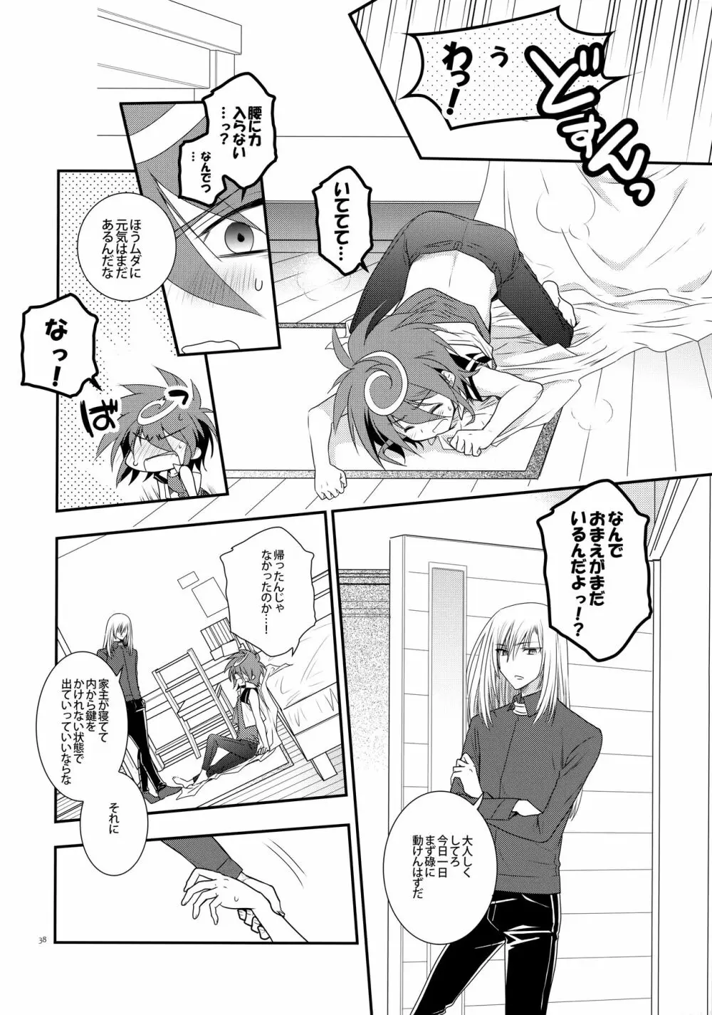 濡れ羽根の天蓋と迷い猫 - page37