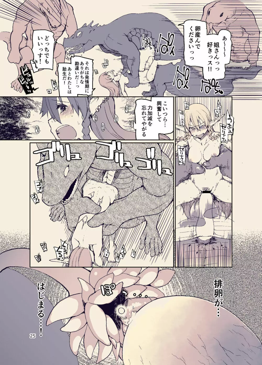 ドスケベエルフの異種姦日記 11 - page27