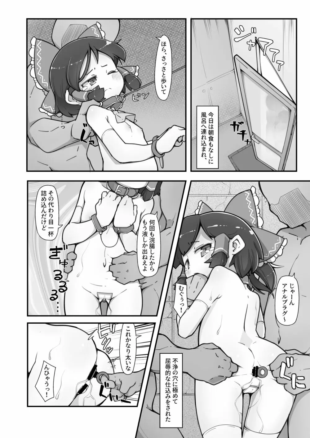 博麗の巫女外界堕ちウラ〇〇強制撮影 - page17