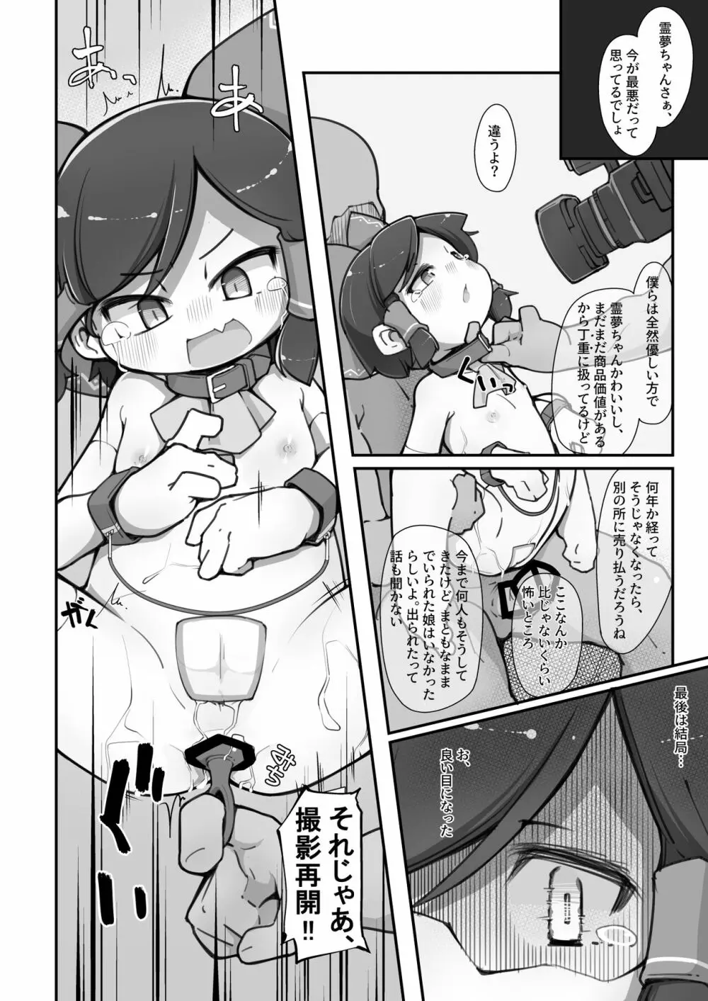 博麗の巫女外界堕ちウラ〇〇強制撮影 - page19