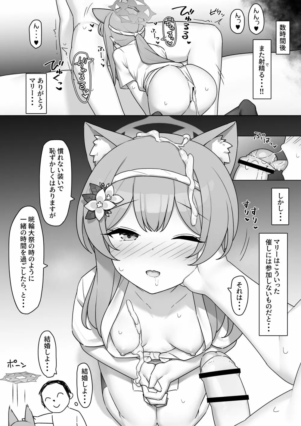 それいけ!!ブルアカふんどし部 -マリー編- - page20