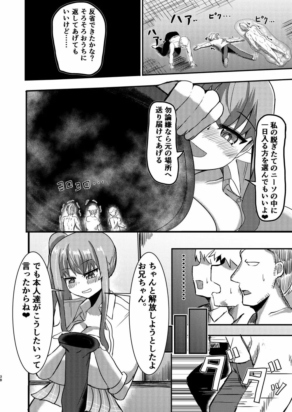 でかいも! ビルより大きい妹が街の支配者になる話 - page37