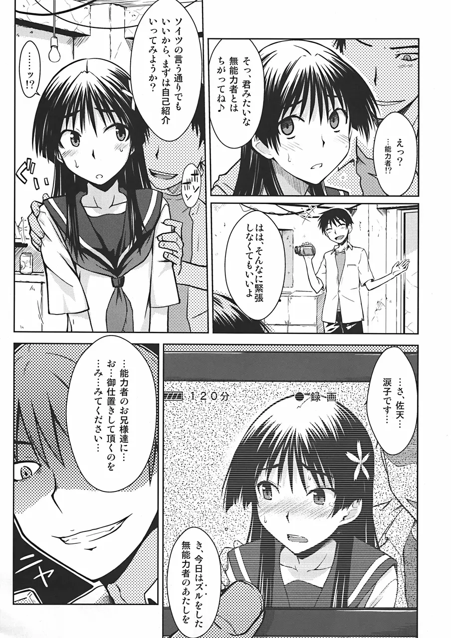 佐天涙子のかくしごと - page8