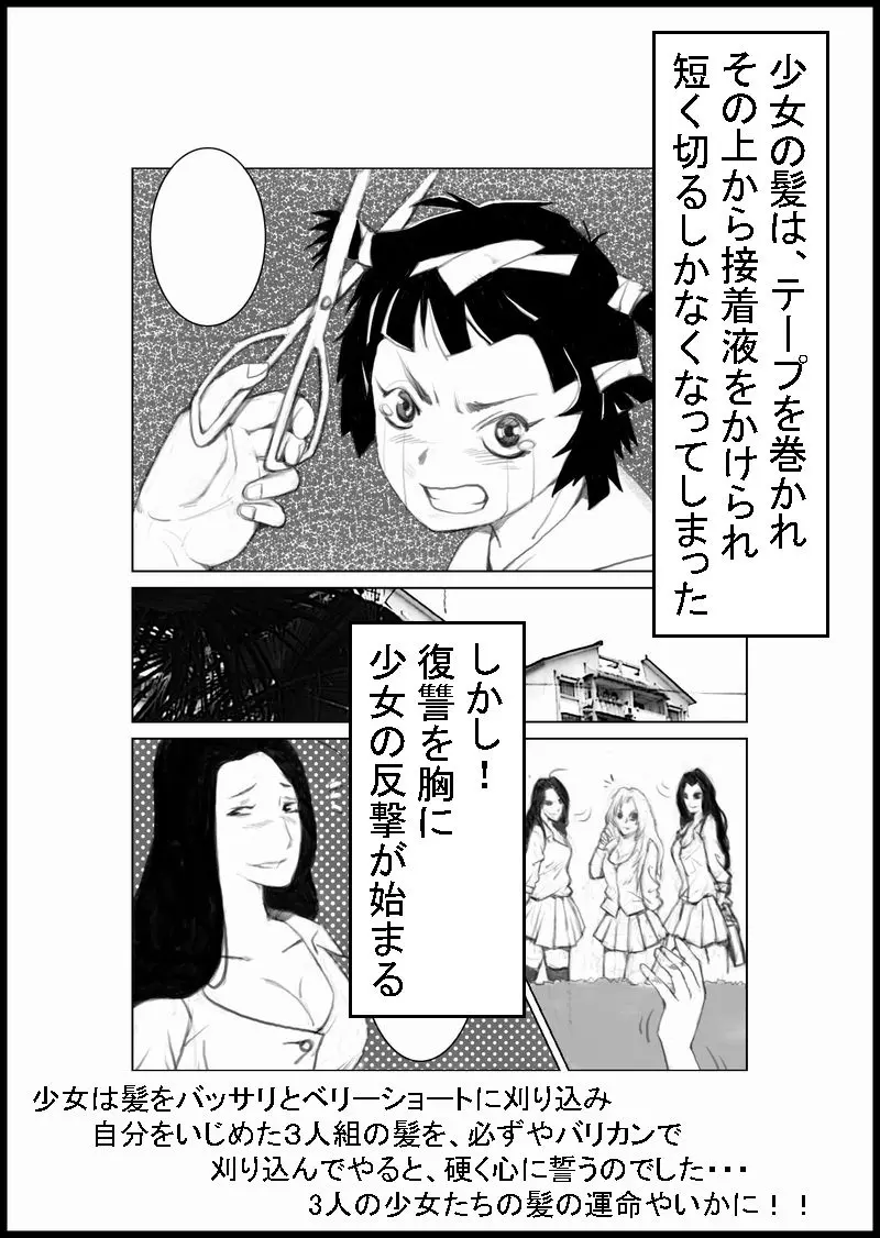 髪切りマッチ - page15