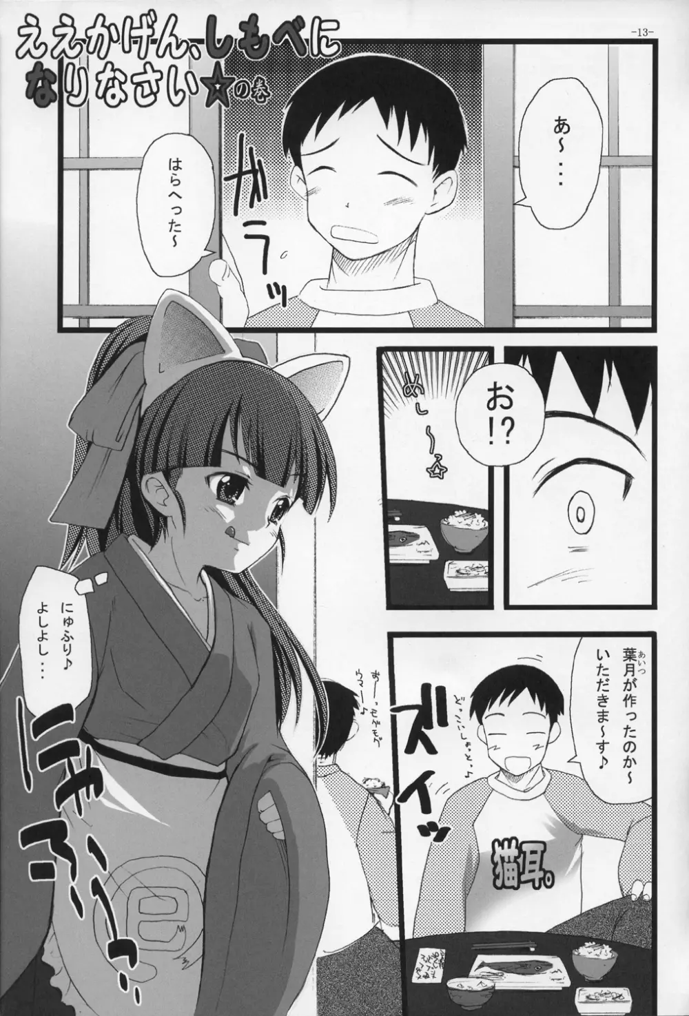 ねこみみDEにゃんにゃんモード - page13