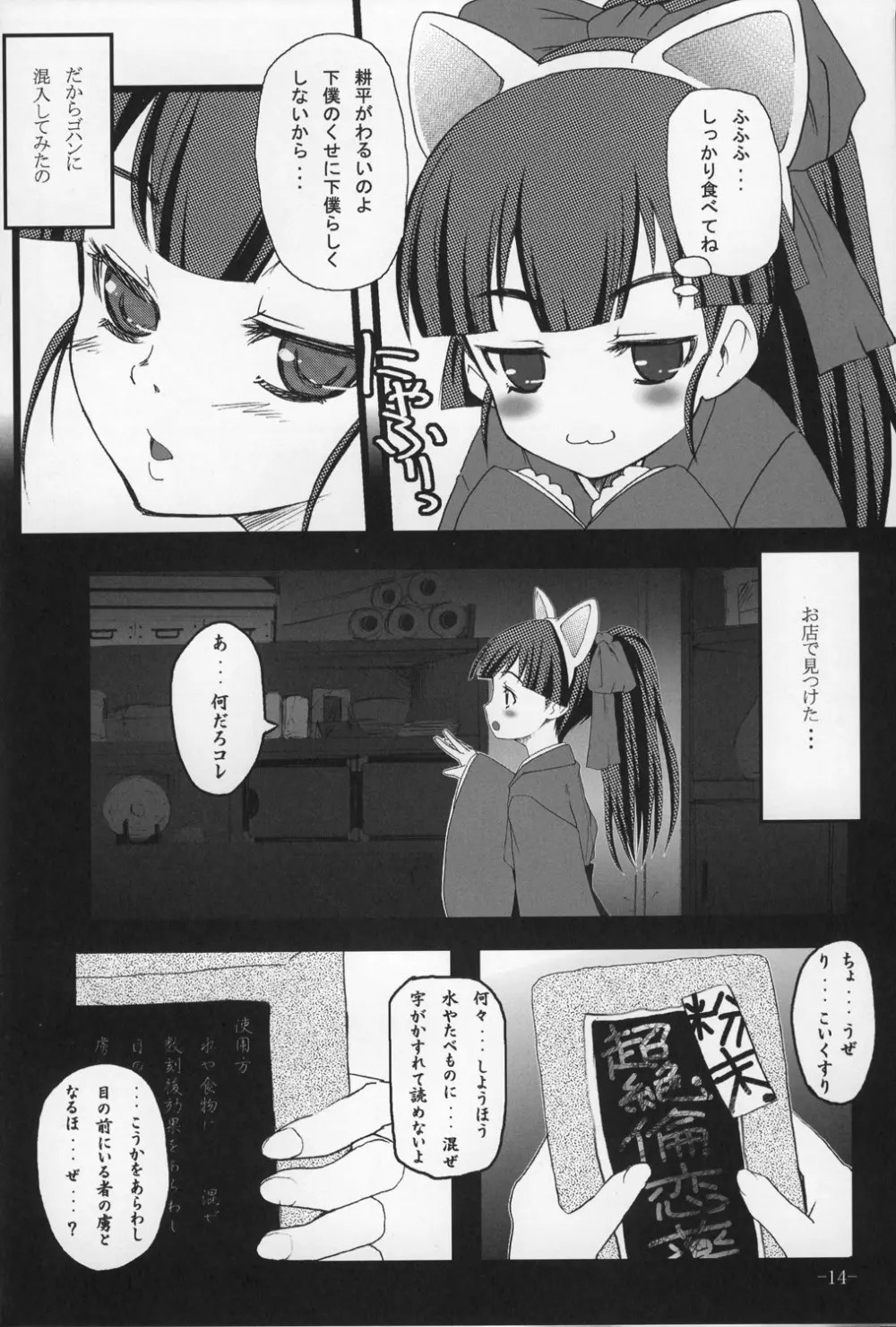 ねこみみDEにゃんにゃんモード - page14