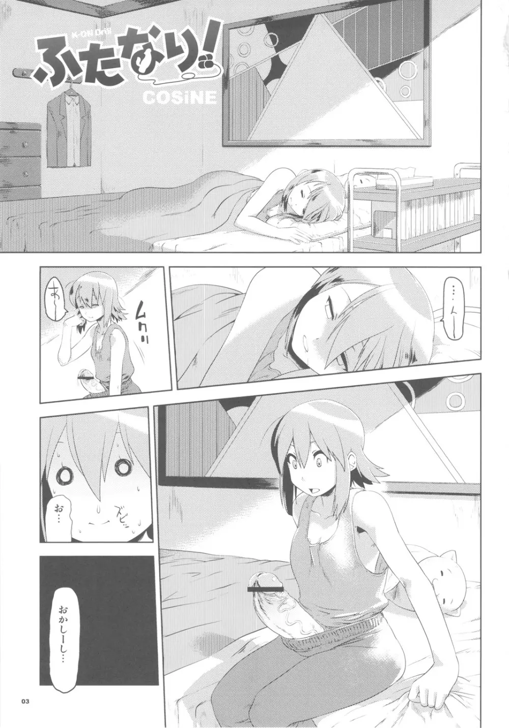 K-ON Drill ふたなり! - page2