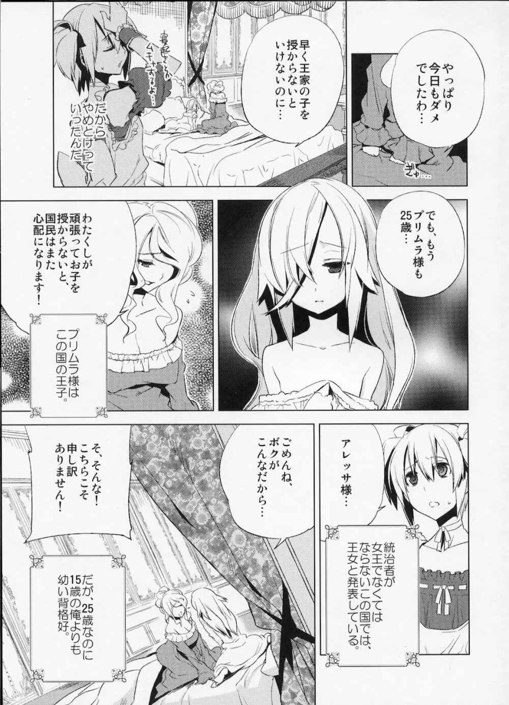 懲りずに女装少年本4 呪われ姫 - page10