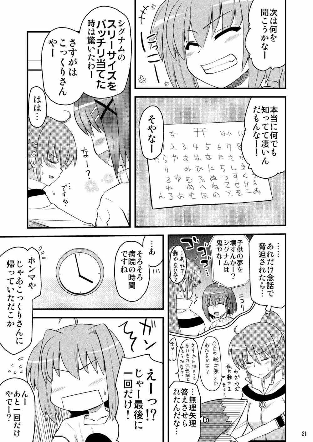 ロリ上司 ヴィータとチンクと+1 - page21