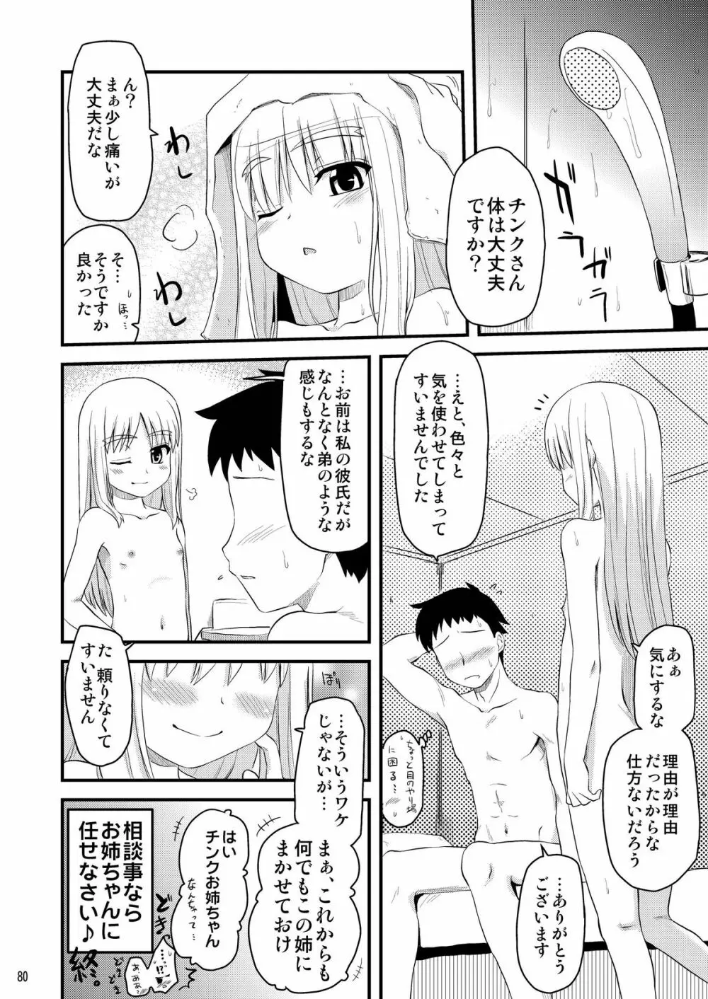 ロリ上司 ヴィータとチンクと+1 - page80