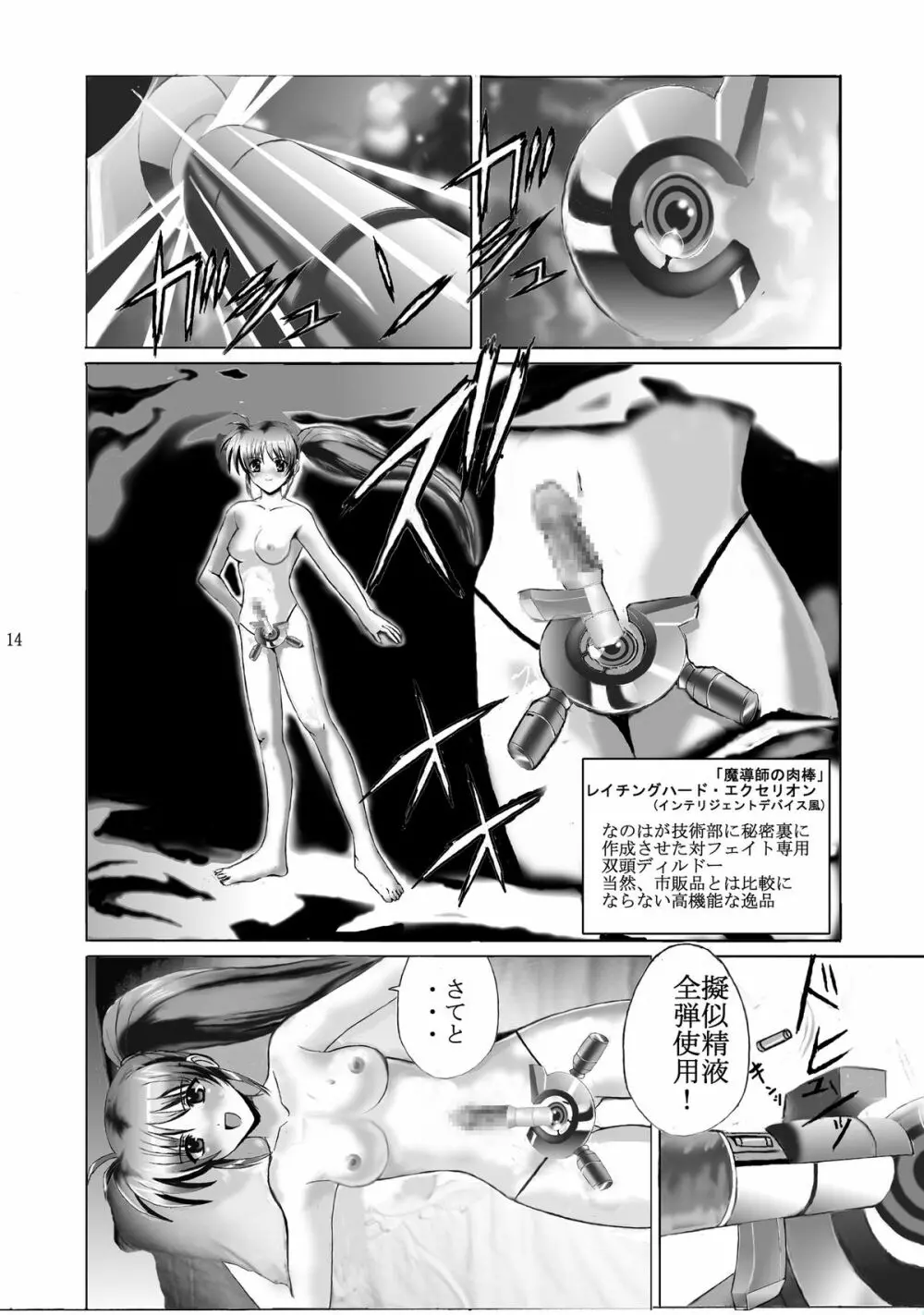 魔法執務官マゾレズフェイト催眠調教 - page13