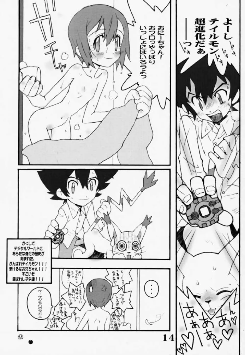 デジモンクィーン01 - page13