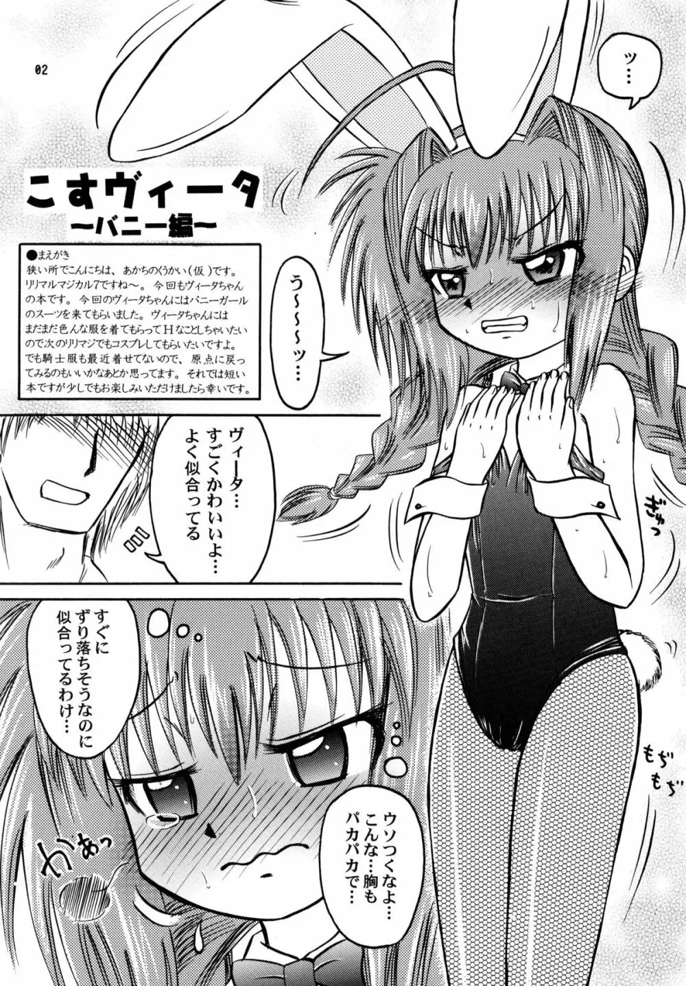 こすヴィータ～バニー編～ - page2