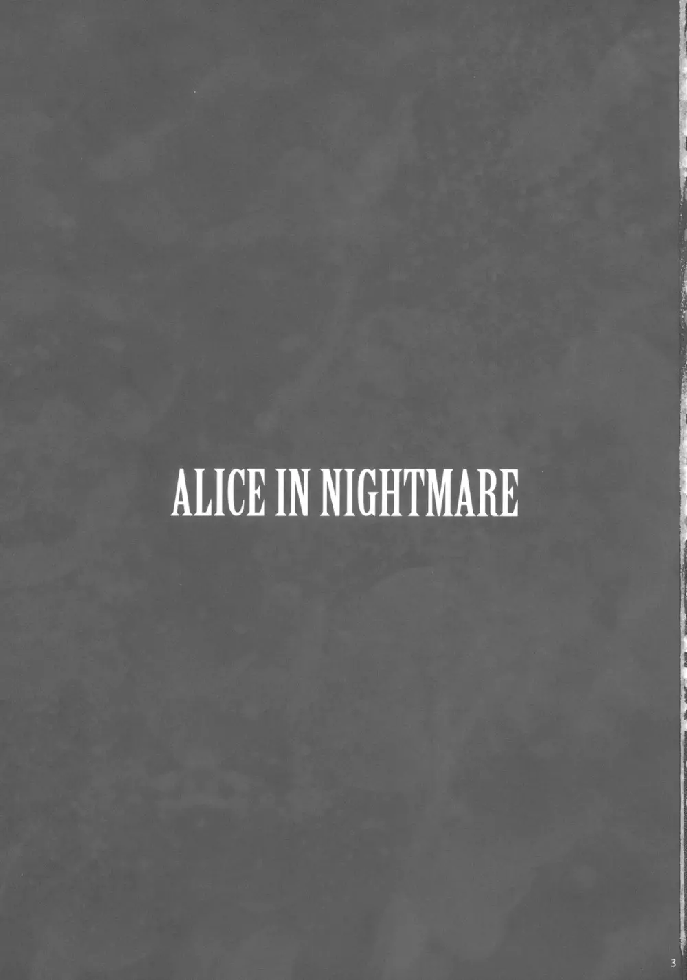 ALICE IN NIGHTMARE - page3