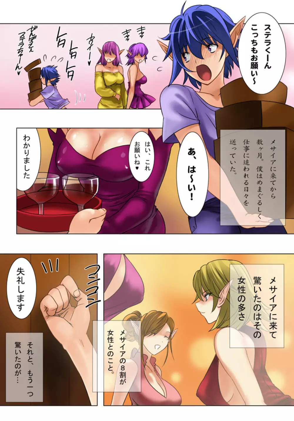 エルフ狩り～第二幕 メサイアの女達～ - page3