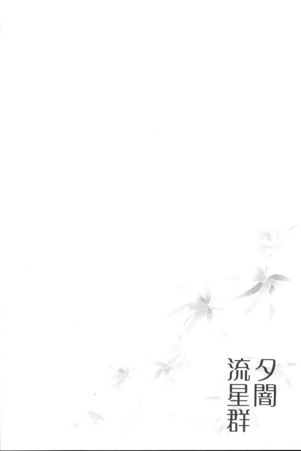 夕闇流星群 - page11