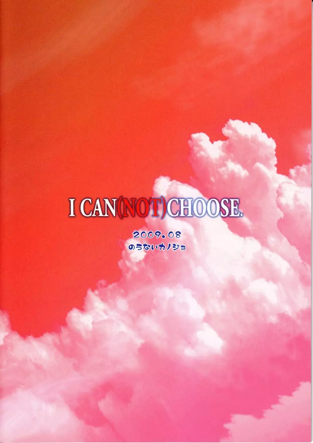 (C76) [のうないカノジョ (キシリトヲル)] I Can (Not) Choose (ヱヴァンゲリヲン新劇場版) - page2