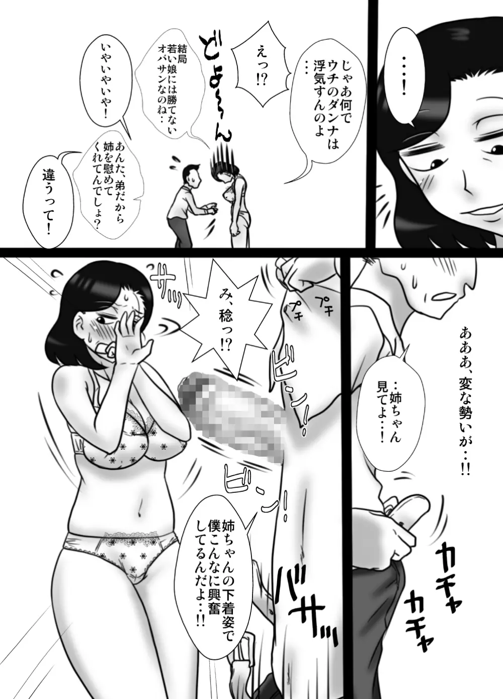 40間近の弟が、姉を寝取りました。 - page16