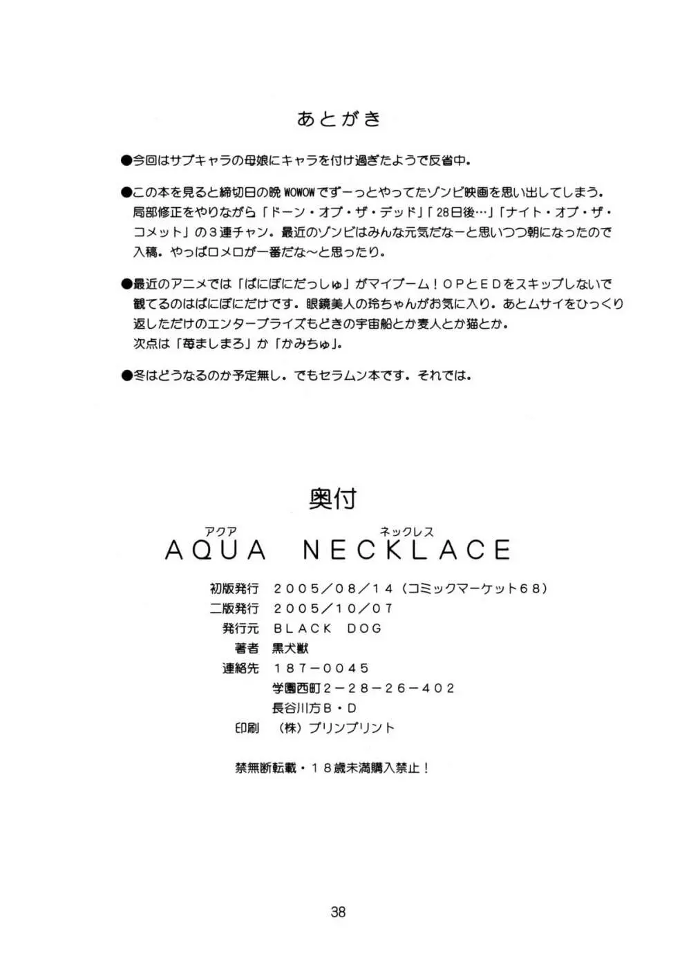 AQUA NECKLACE - page37