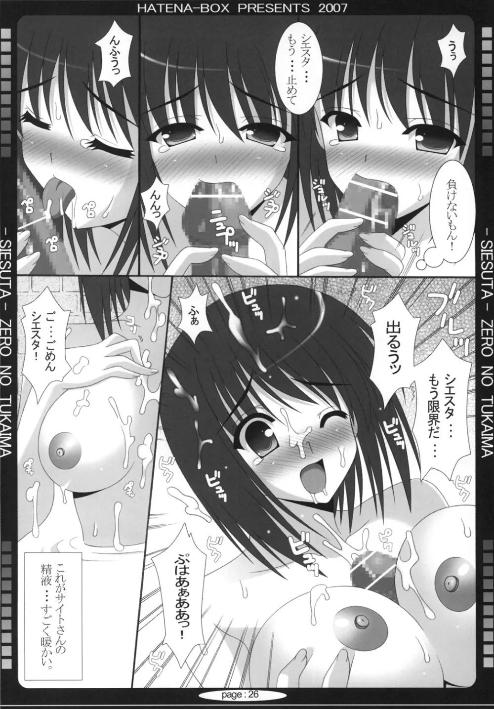 王女とメイドと使い魔 - page25