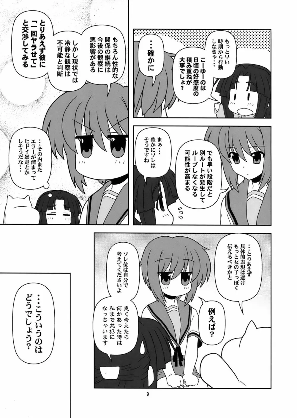 長門有希ちゃんの観察 - page9