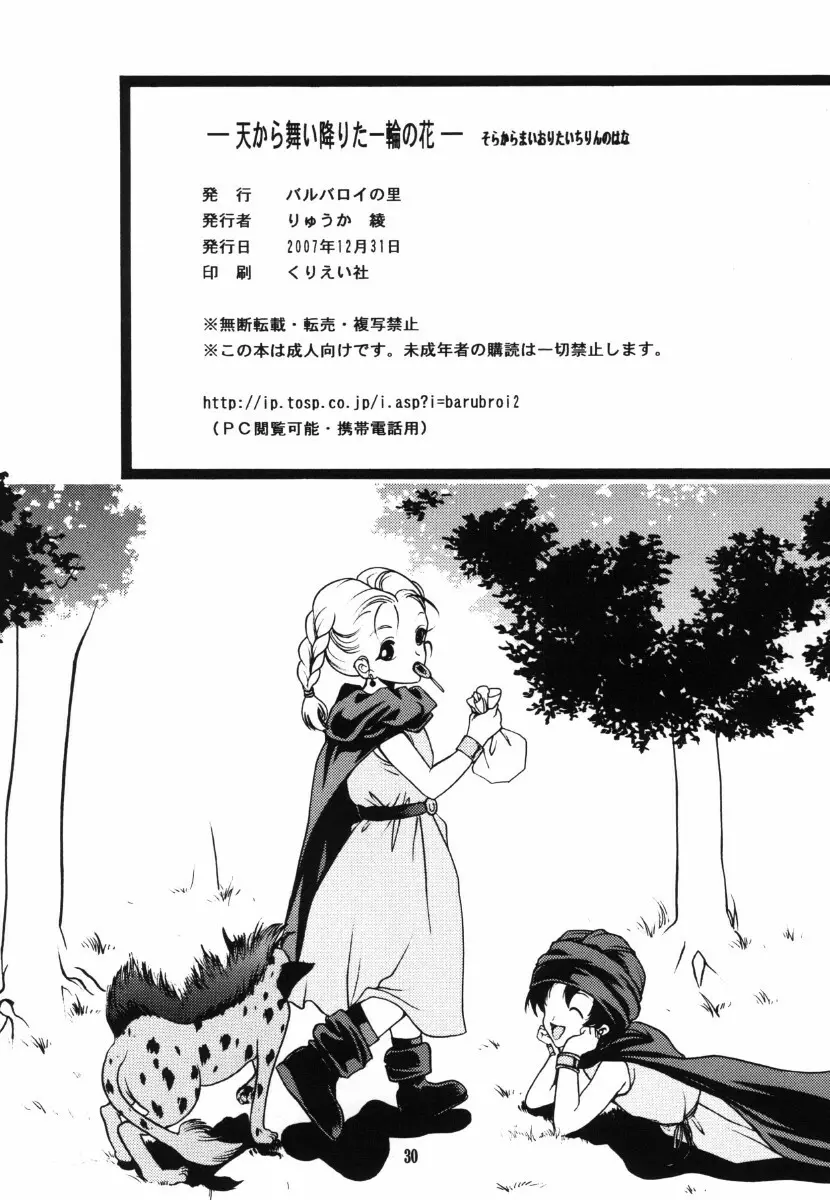 天から舞い降りた一輪の花 - page30