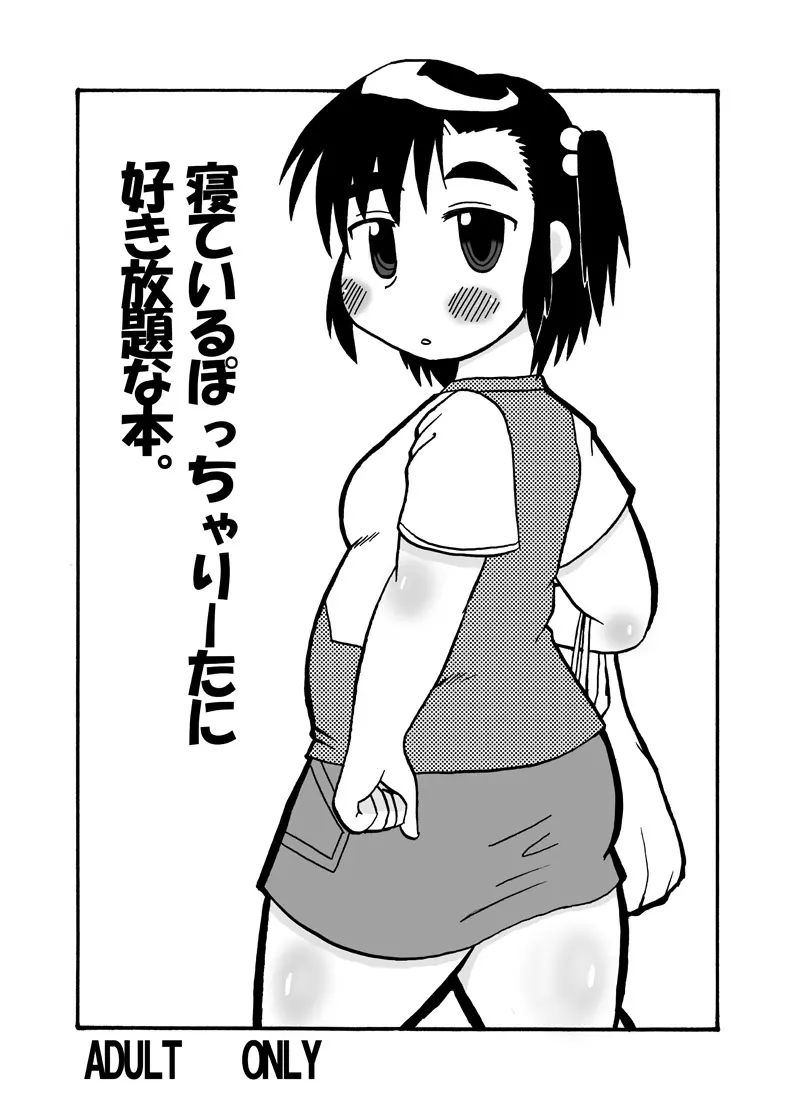 寝ているぽっちゃりーたに好き放題な本。 - page1