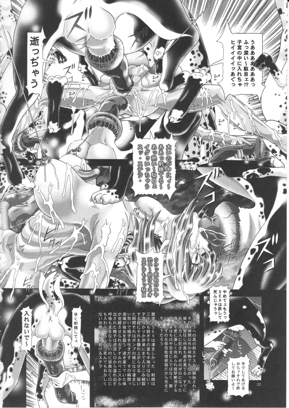 女性兵士ランダムヌード 第伍.九弐段 ステラ ルーシェ遍 - page33