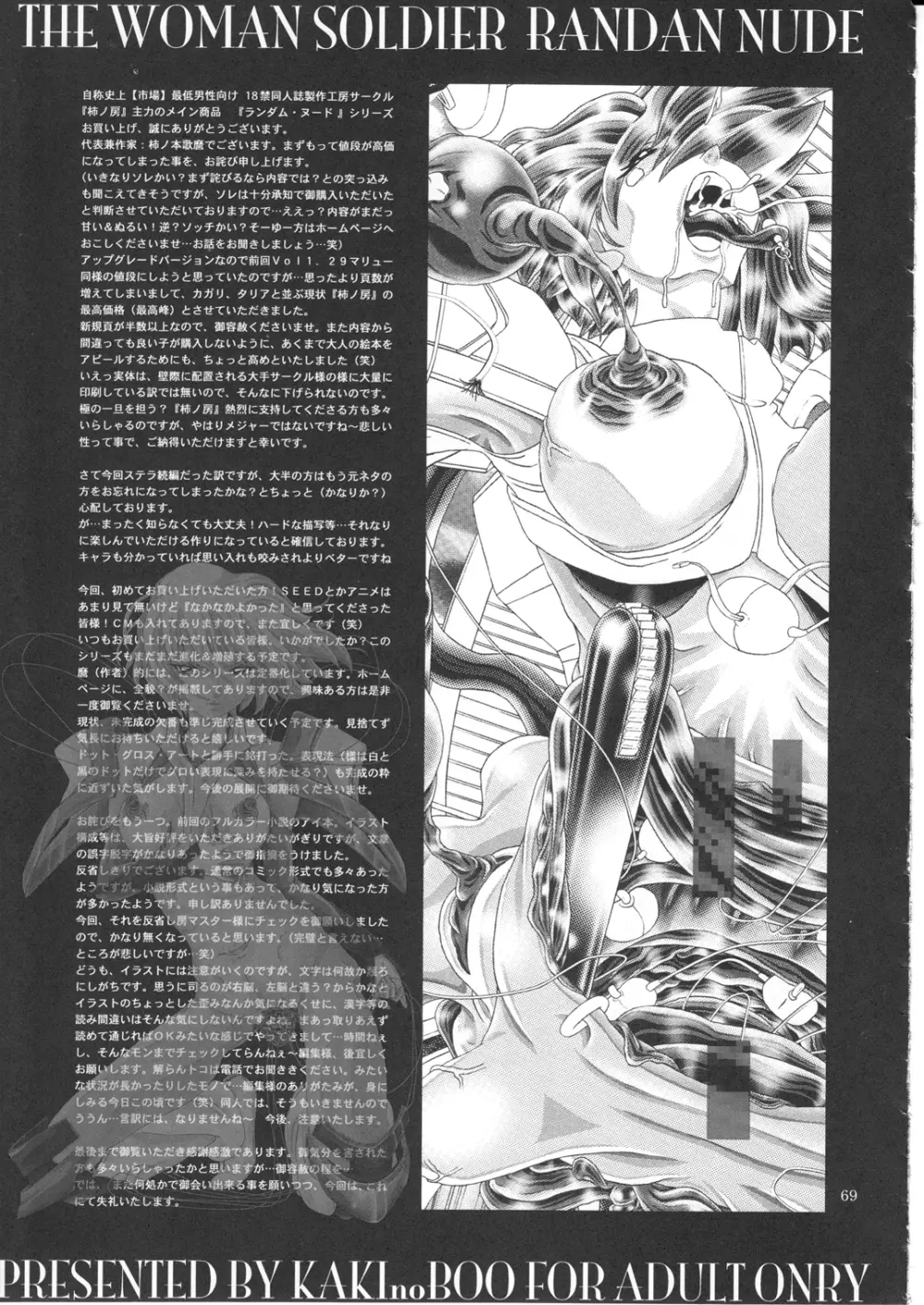 女性兵士ランダムヌード 第伍.九弐段 ステラ ルーシェ遍 - page70