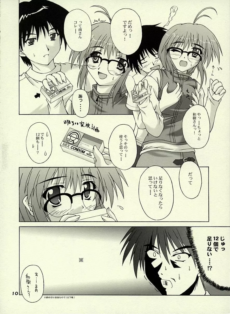 (C61) [生徒会室 (あきもと大) E-MODE. (こみっくパーティー) - page9