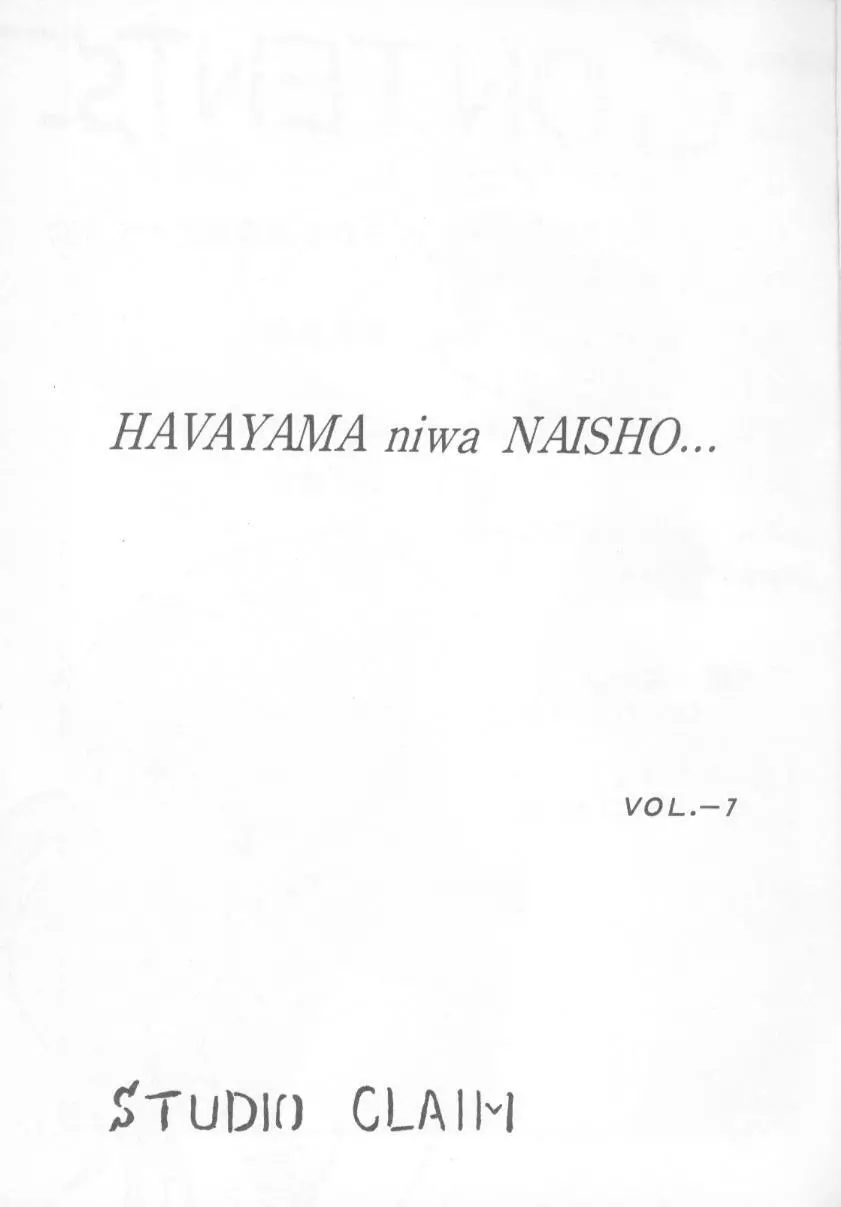 HAVAYAMA niwa NAISYO... - page2