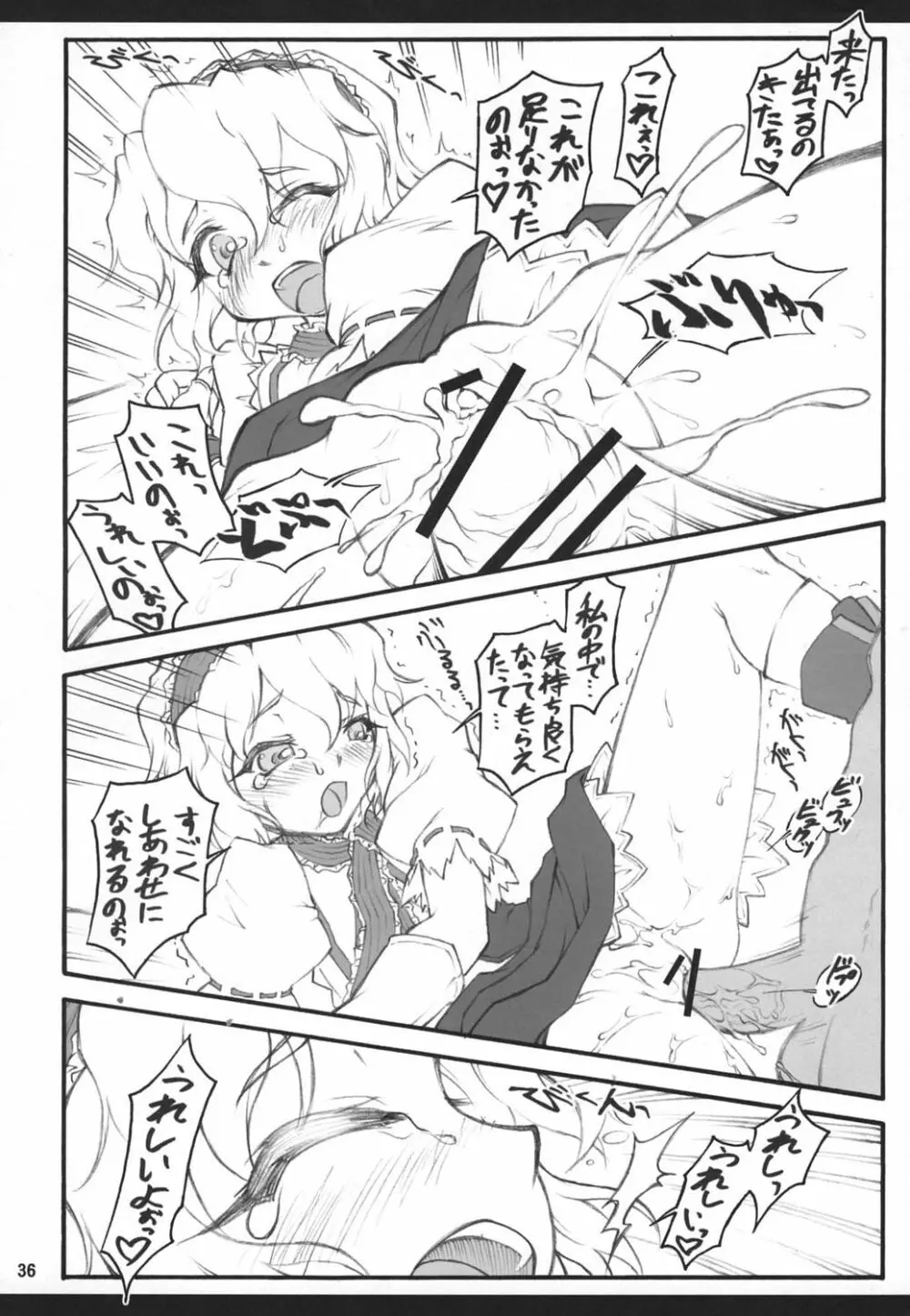 アリス～東方少女催淫～ - page35