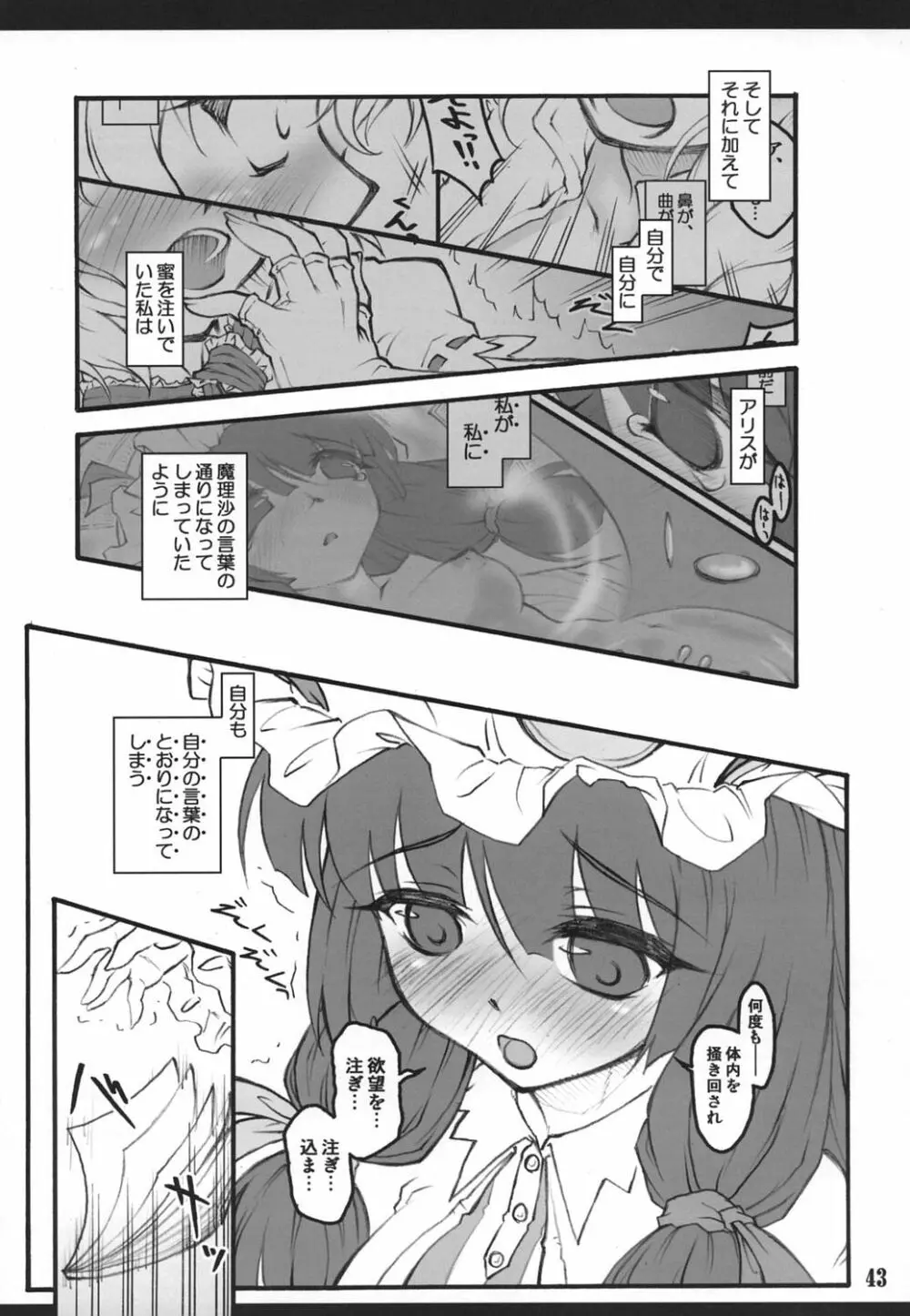 パチュリー～東方少女催淫～ - page42