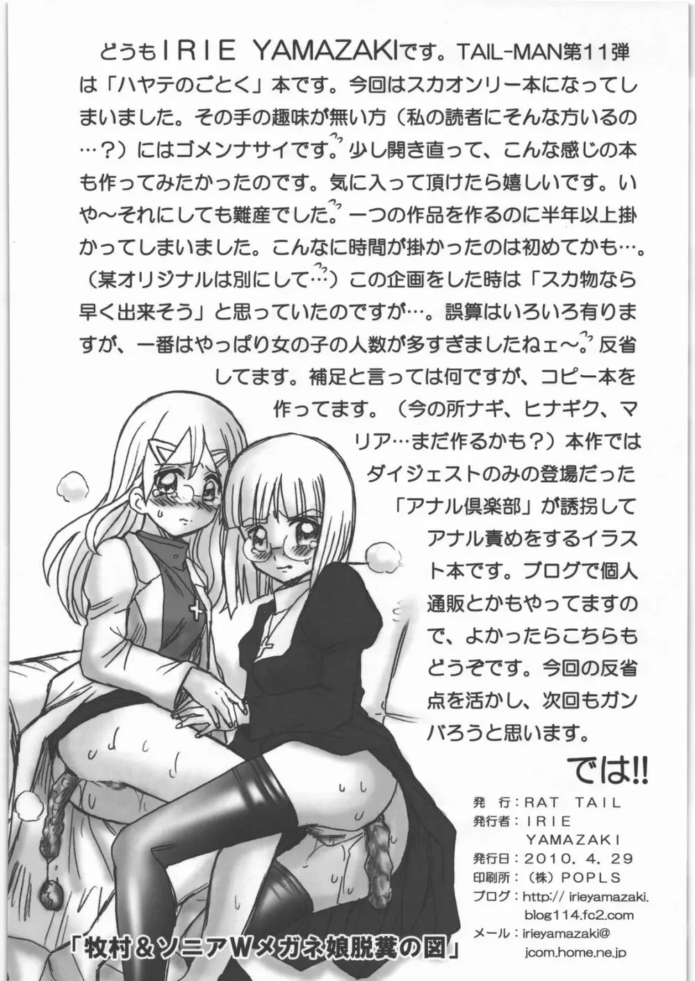 TAIL-MAN HAYATE BOOK - page33