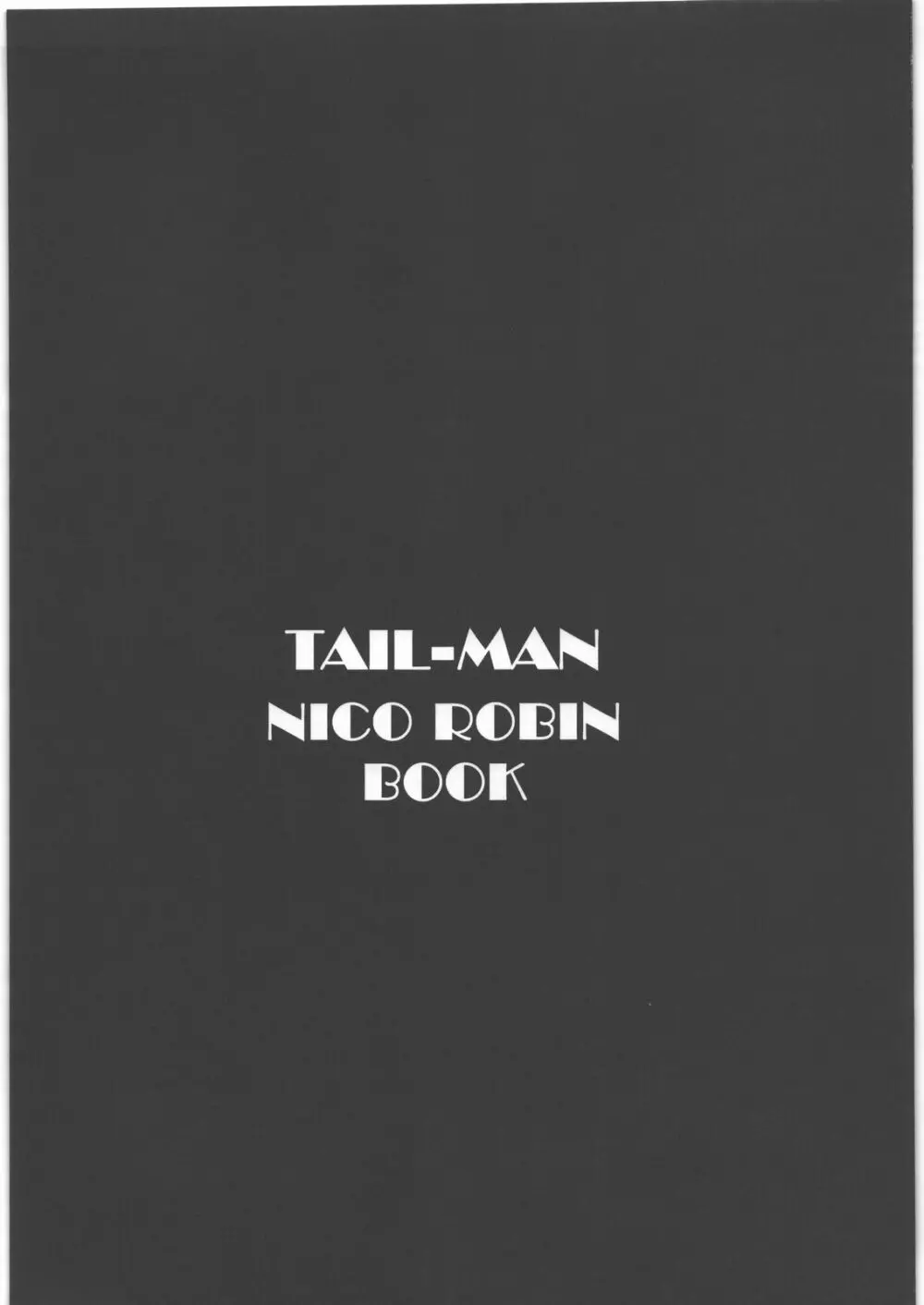 TAIL-MAN NICO ROBIN BOOK - page2