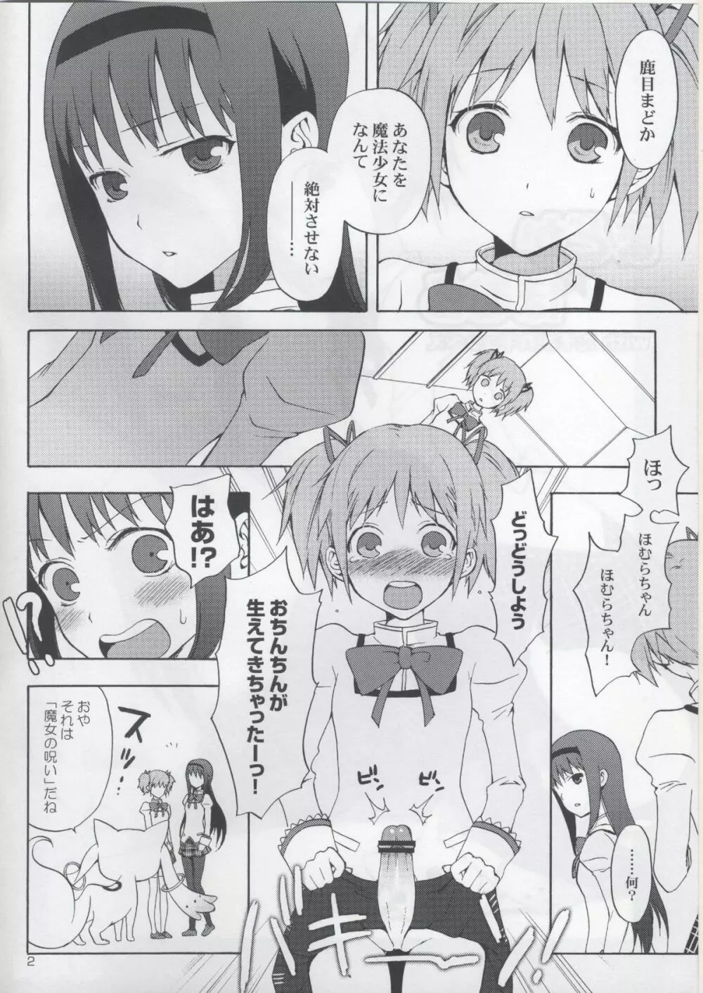 まどか★ほむらwithたそがれキュゥべえ - page2