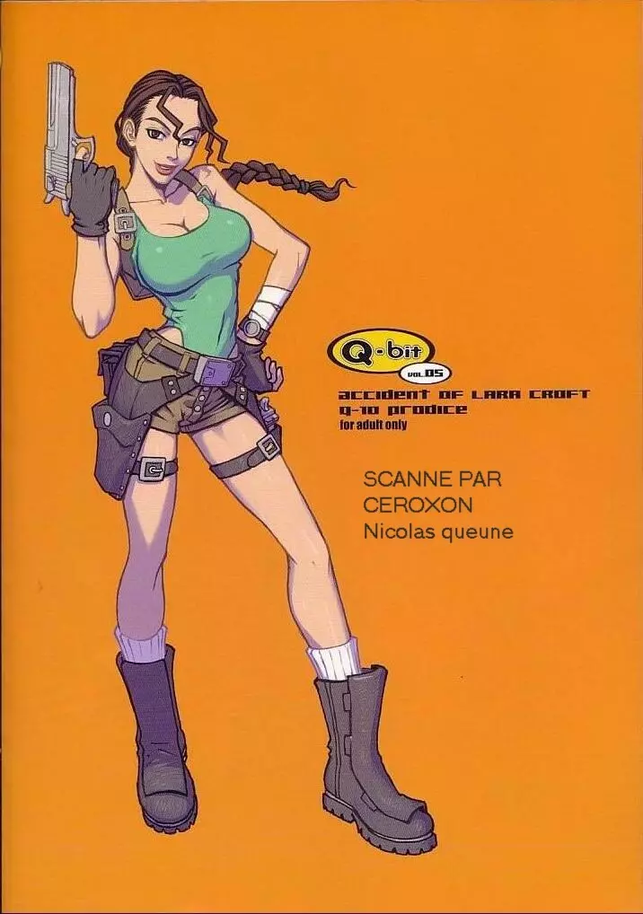 (C60) [Q-bit (Q-10)] Q-bit vol.05 - Accident of Lara Croft (トゥームレイダー) - page38