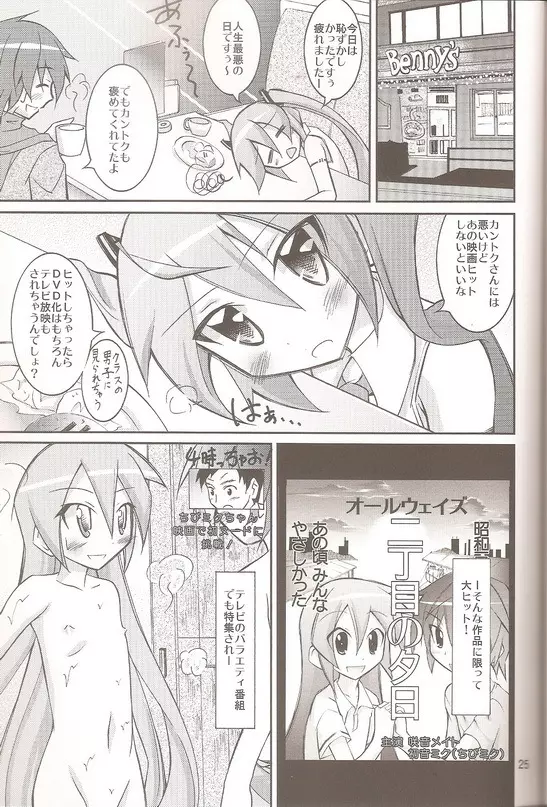 ちびミクの撮影現場ですっぽんぽん - page25