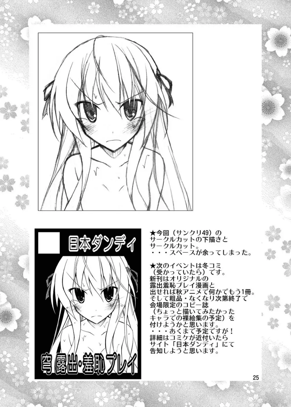 穹と溶ける水着とプール掃除 - page25