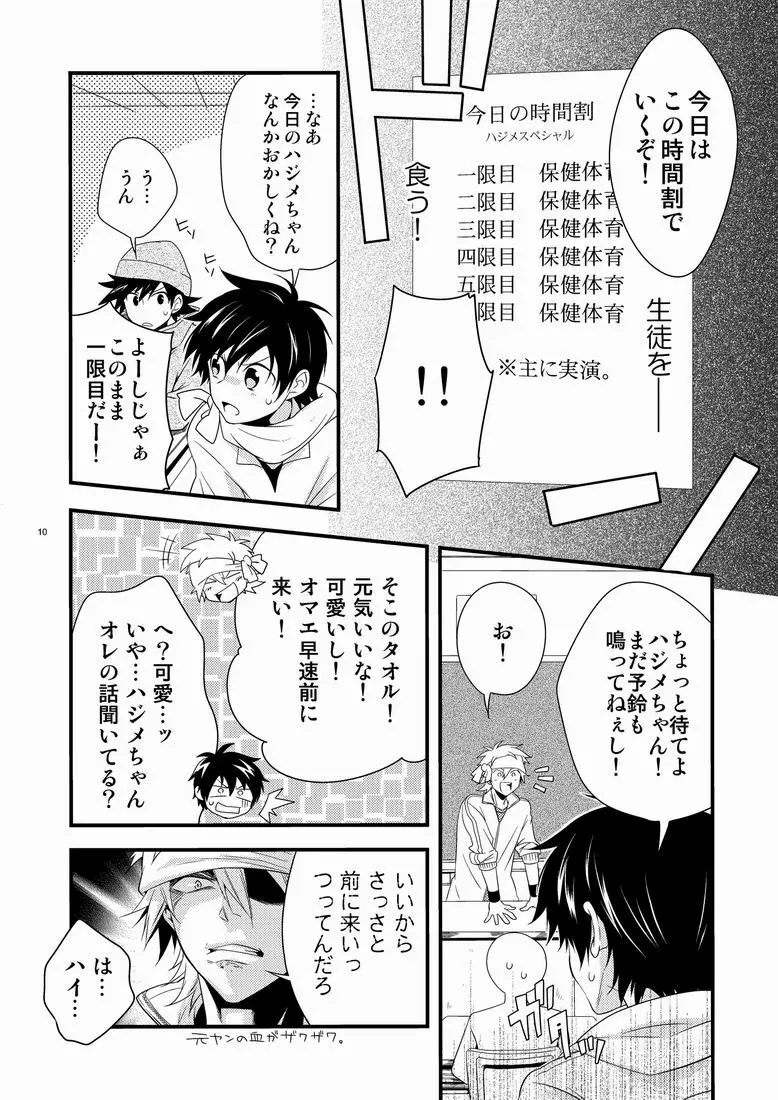 ハジメ先生とオトナの保健体育。 - page9