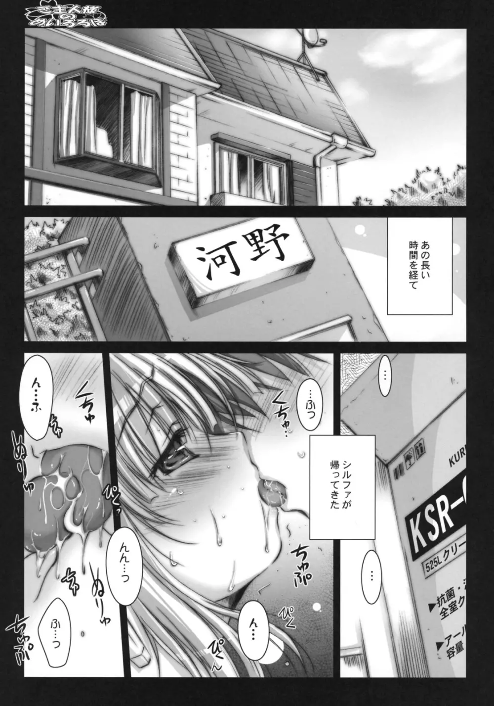 ご主人様のめいろろぼ - page4