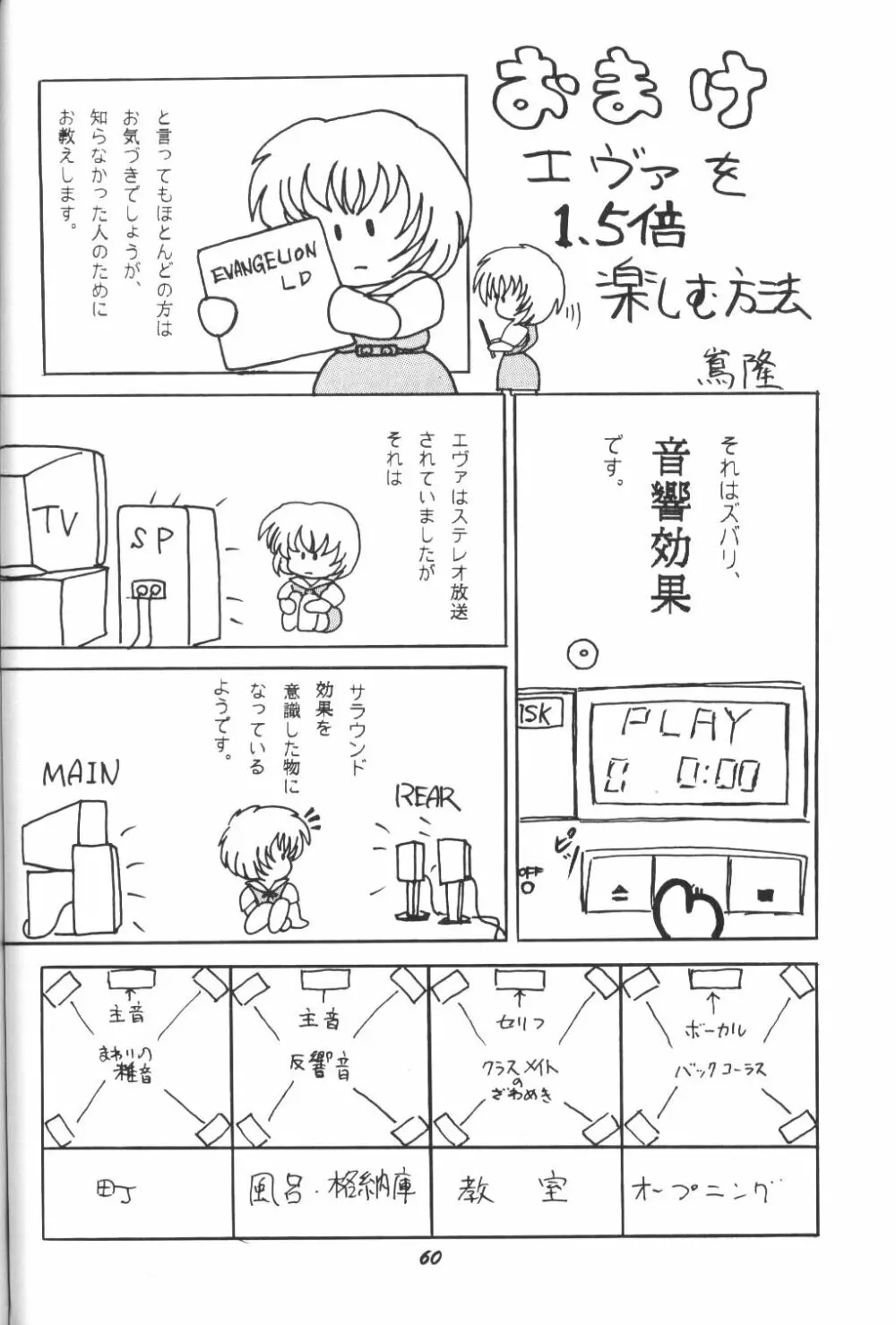 (C50) [スタジオぼくさぁ (嶌隆 , 貴) HO HE TO 13 (新世紀エヴァンゲリオン) - page59