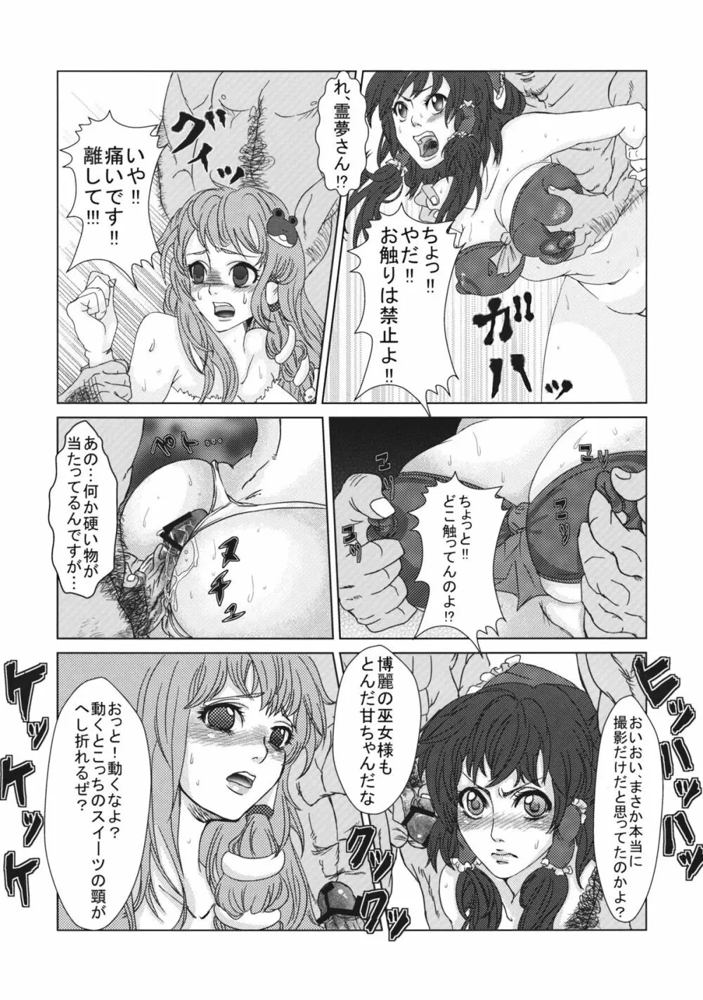 霊夢と早苗の巫女巫女大作戦 - page10