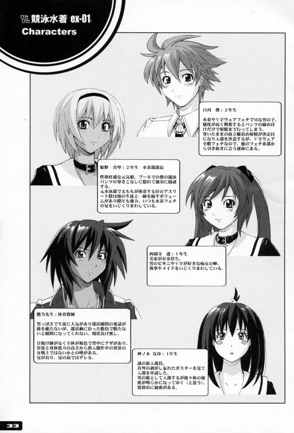 ぴたぴた競泳水着EX01 - page32