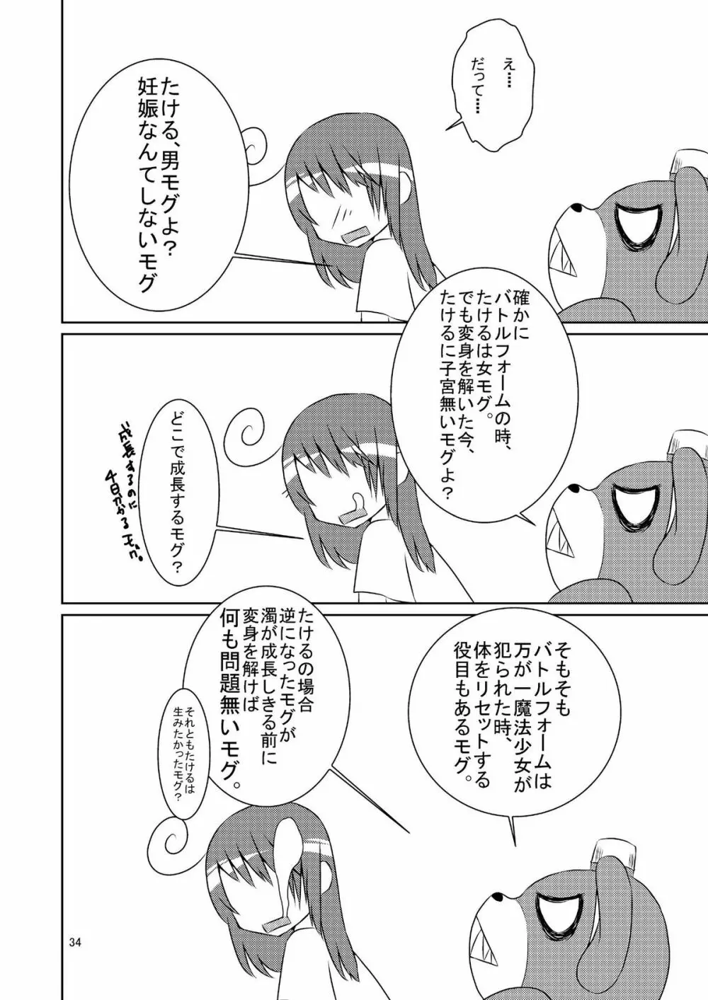 女体化だよっ!フォームチェンジたけるくん - page34