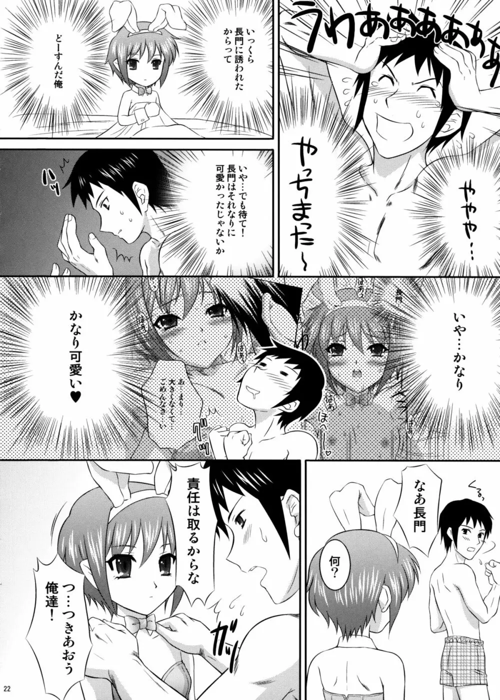 長門有希はウサギとカメの夢をみるか？ - page21