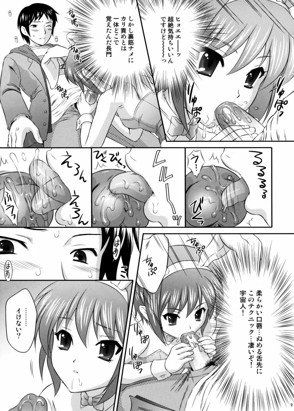 長門有希はウサギとカメの夢をみるか？ - page8