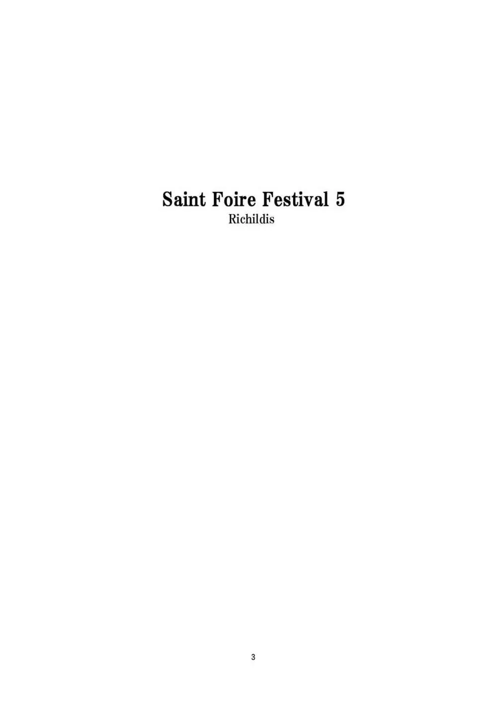 Saint Foire Festival 5 - page3