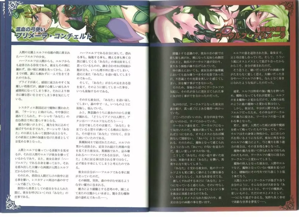 Monster Girl Encyclopedia World Guide I ～堕落の乙女達～ -Fallen Maidens- - page3