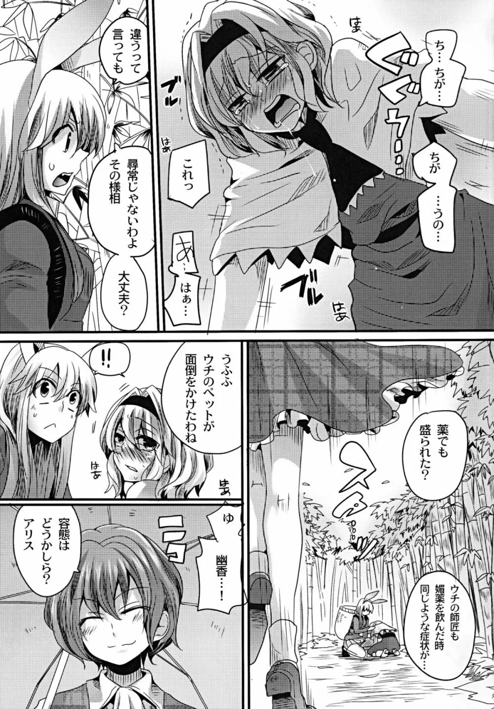 幽香がドSでアリスがMで - page12